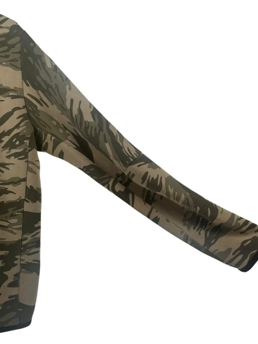 Nike‎ Tech Fleece Hoodie Green Camouflage Full Zip Mens M CU4491-342
